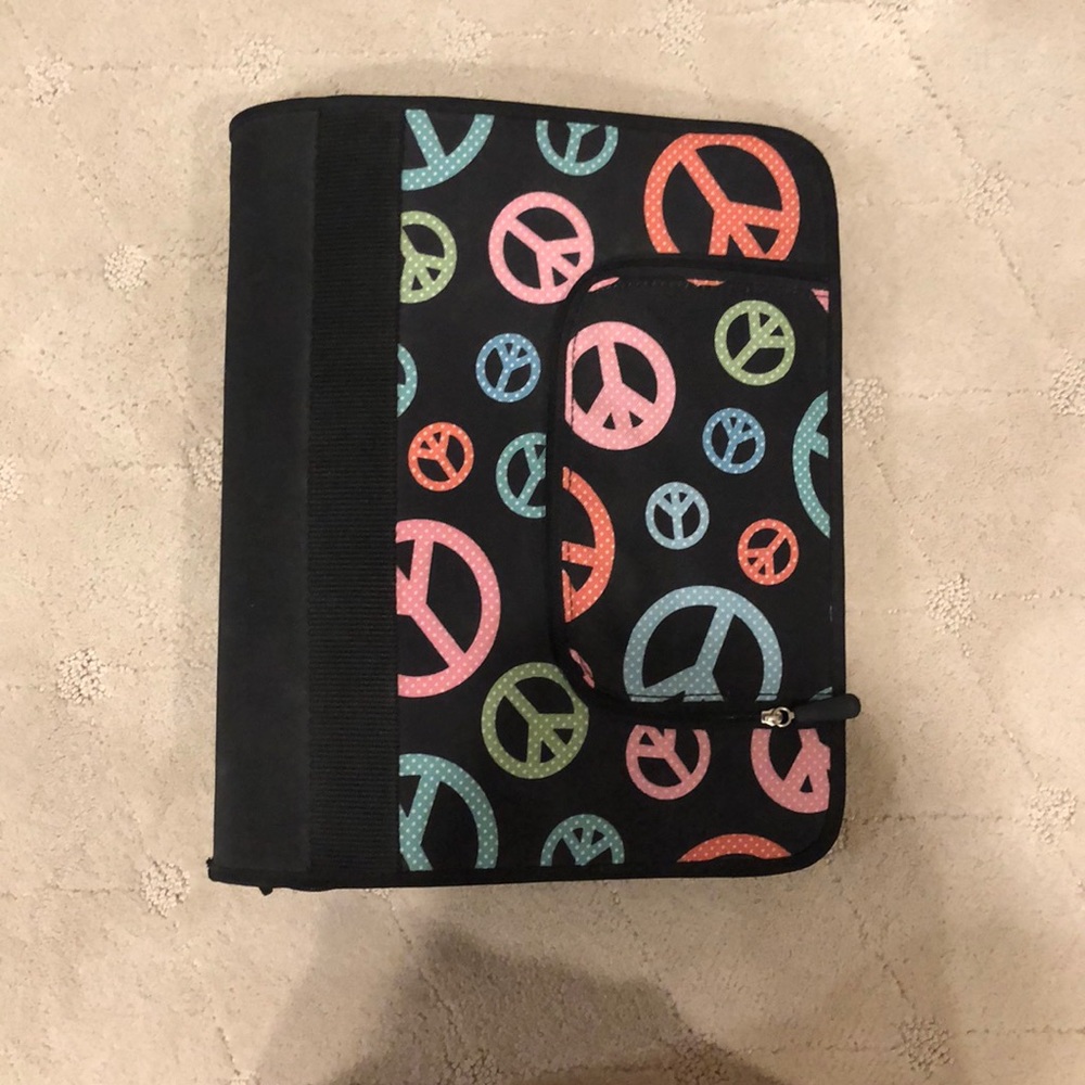 PB Teen Canvas Binder with Pencil Case Insert
